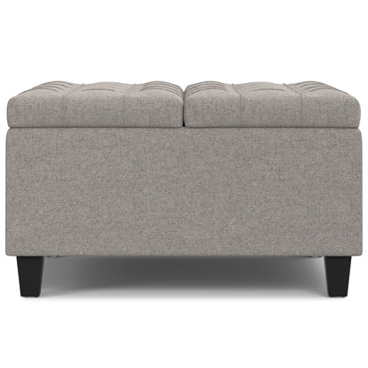 Harrison - Upholstered Coffee Table Storage Ottoman