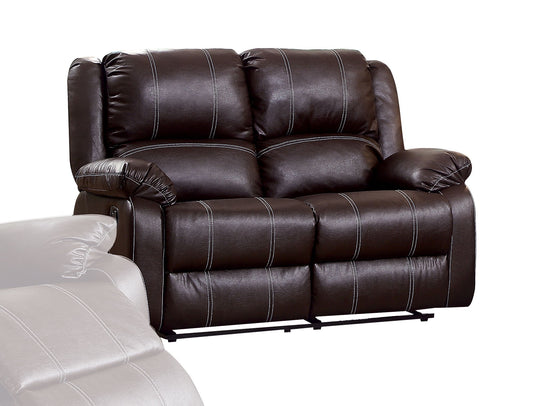 Zuriel - Synthetic Leather Recliner Loveseat