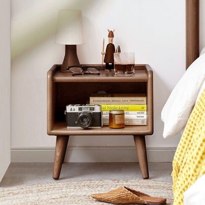 Bedside Cabinet, Modern Simple Nightstands European Beech