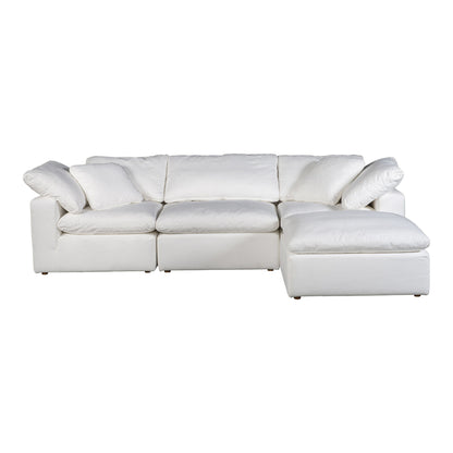 Terra - Condo Lounge Modular Sectional Livesmart Fabric - Cream