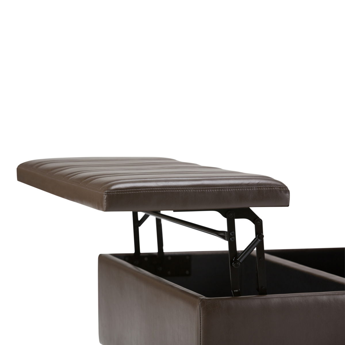 Ellis - Coffee Table Storage Ottoman Contemporary Design