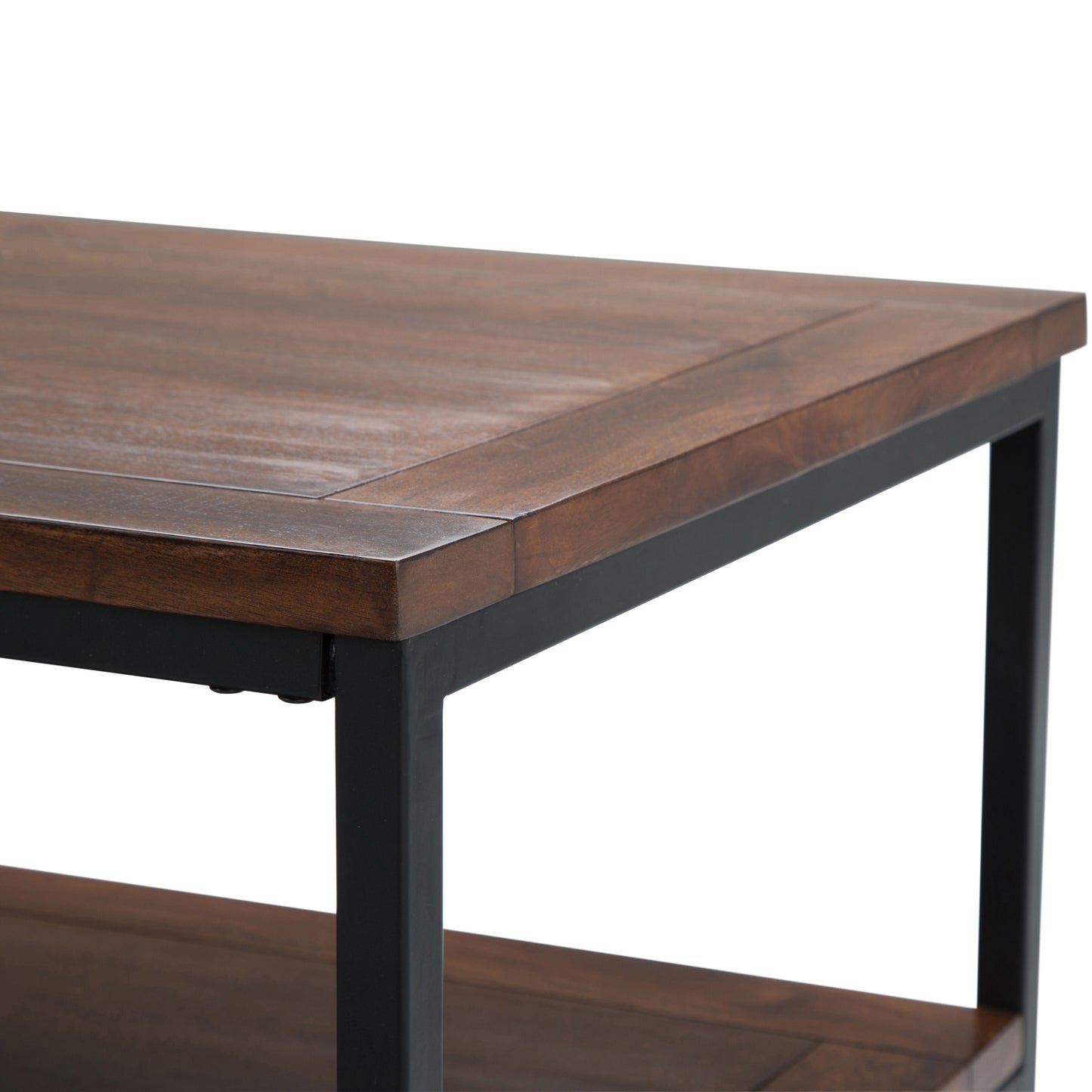 Skyler - Coffee Table - Dark Cognac Brown