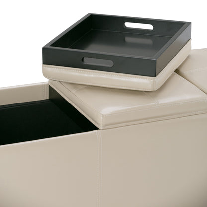 Avalon - Upholstered Storage Ottoman