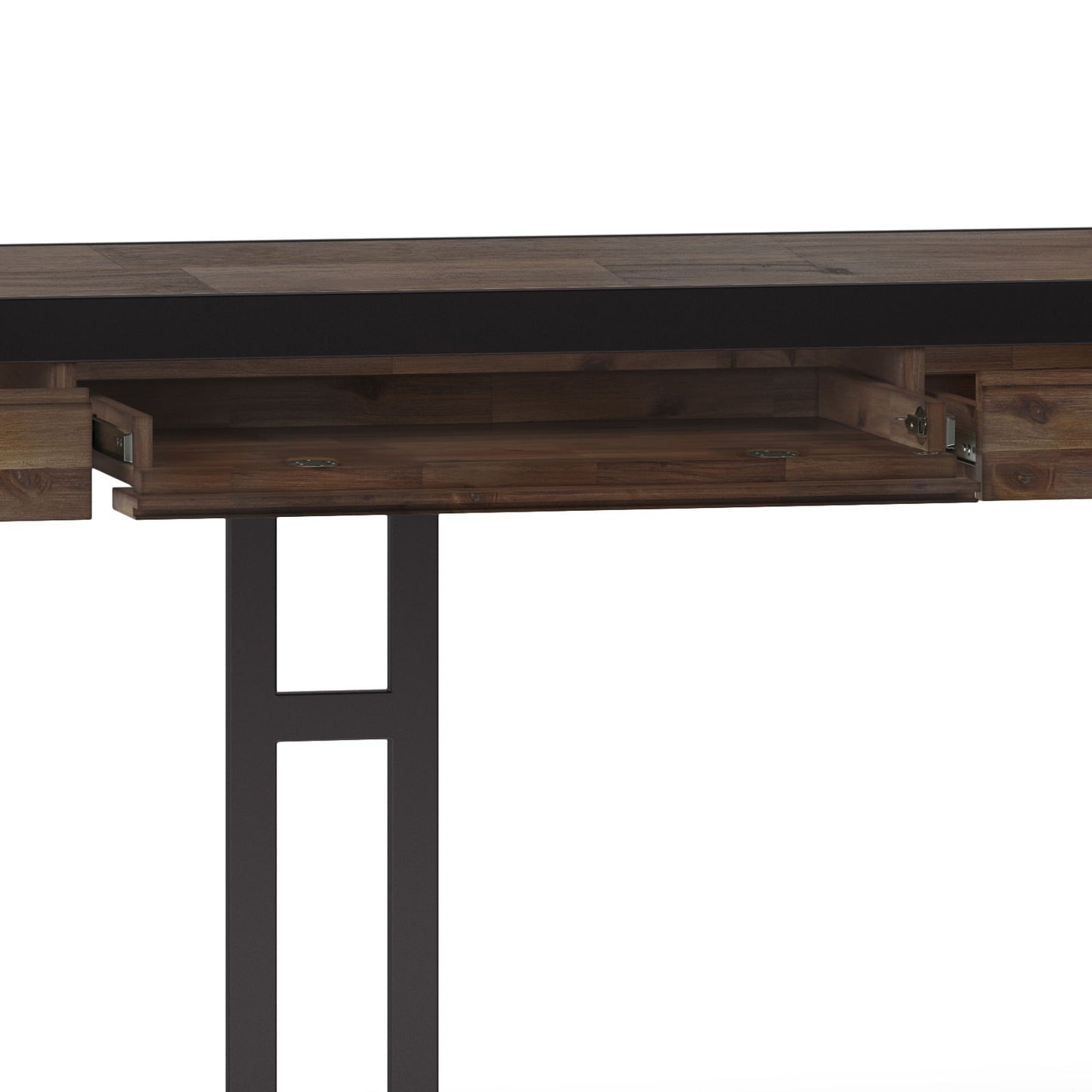 Erina - Large Desk - Rustic Natural Aged Brown