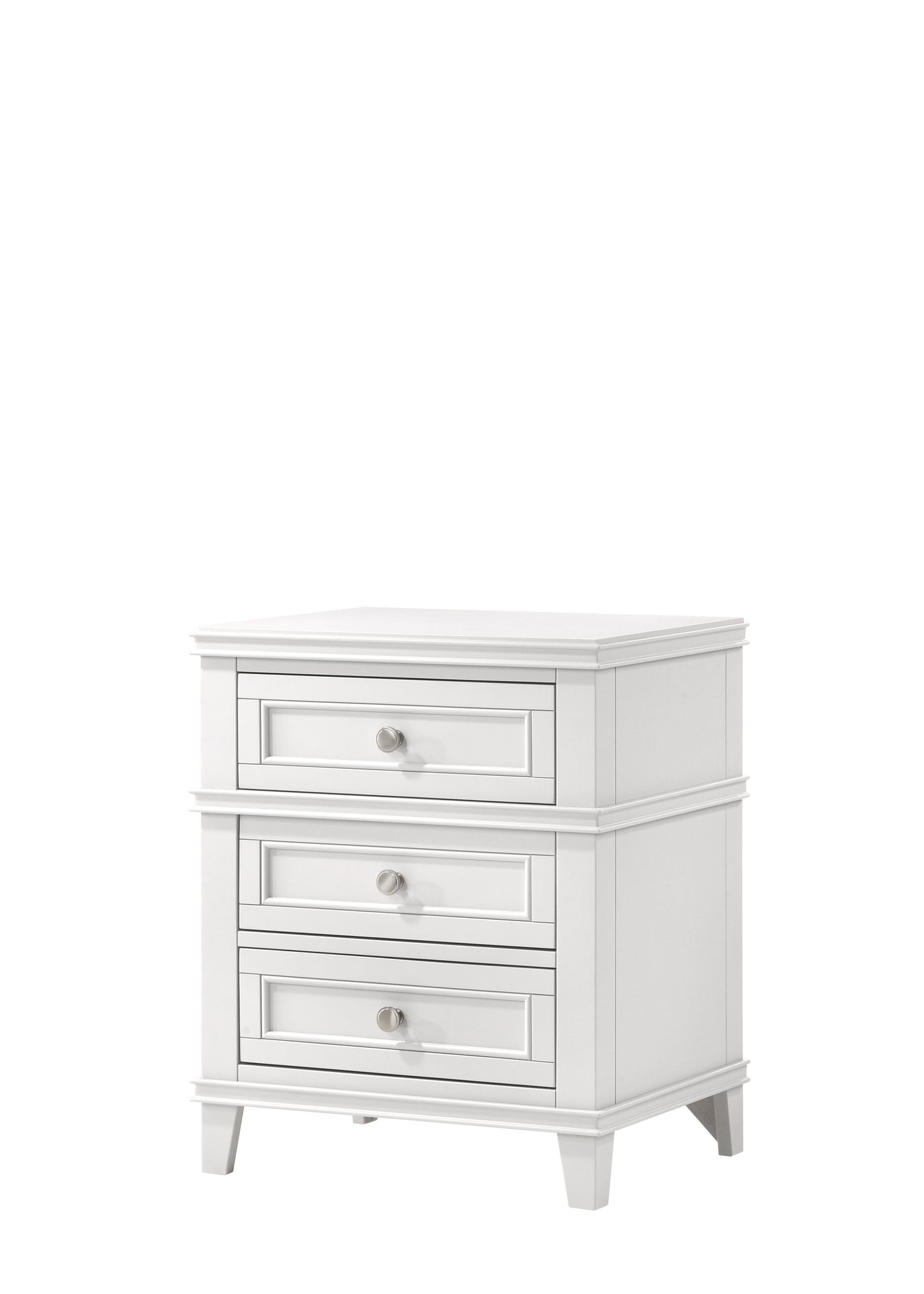 3 Drawer Nightstand With USB