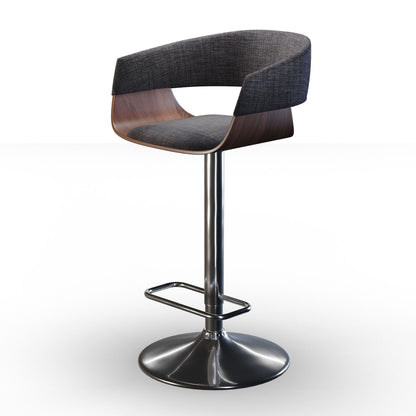 Lowell - Multi-Functional Adjustable Swivel Bar Stool