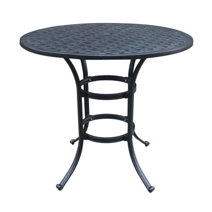 Round Metal Bar Table