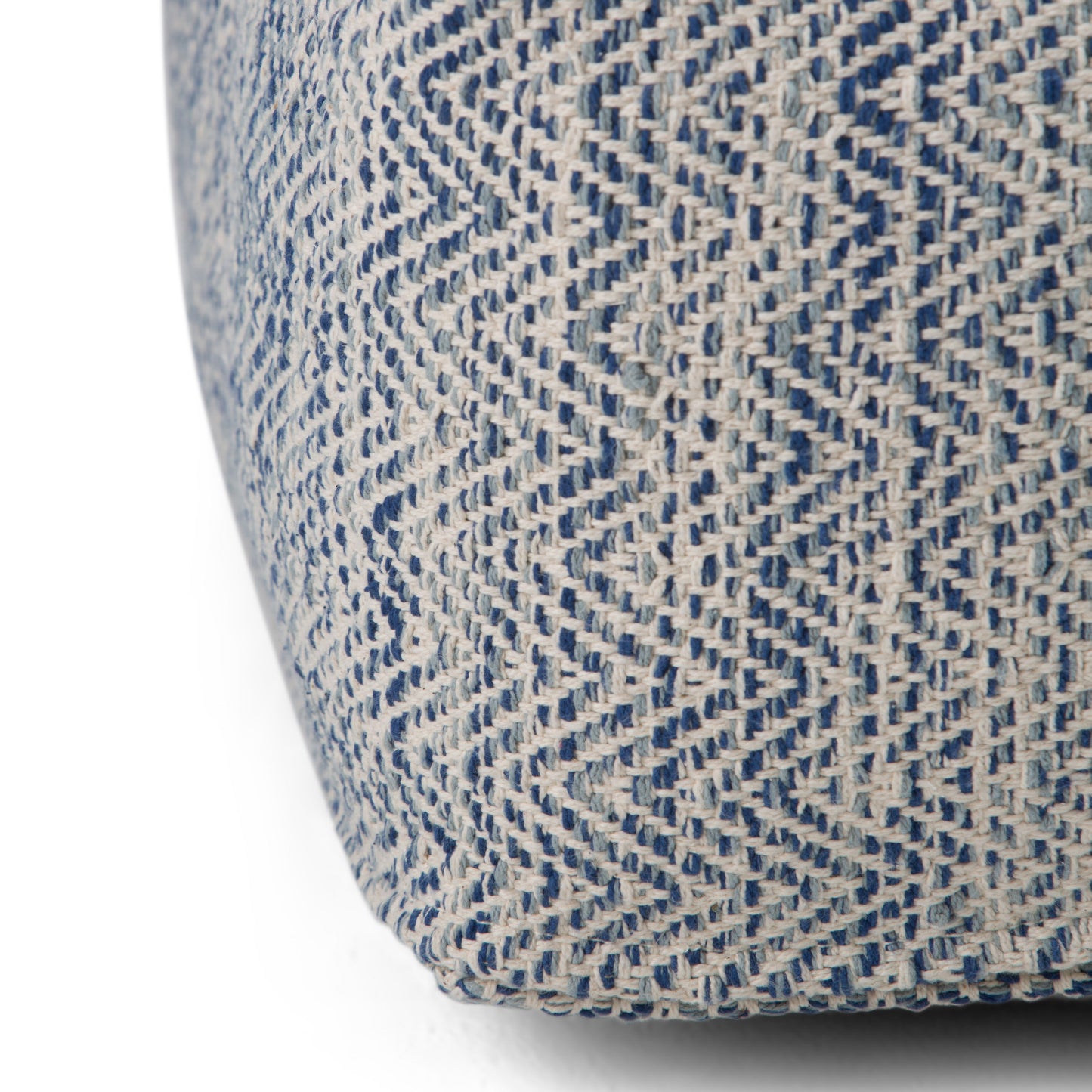 Nate - Handcrafted Square Pouf