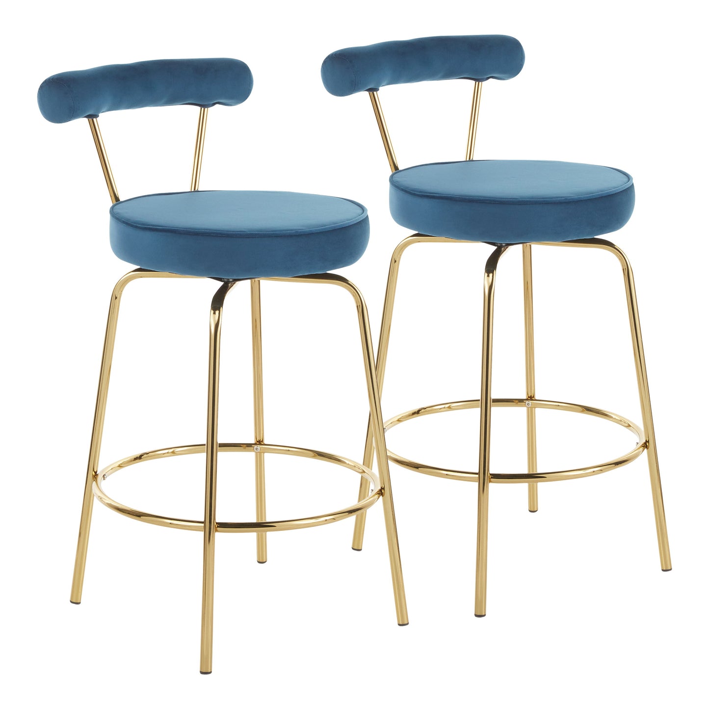 Rhonda - Glam Counter Stool (Set of 2)