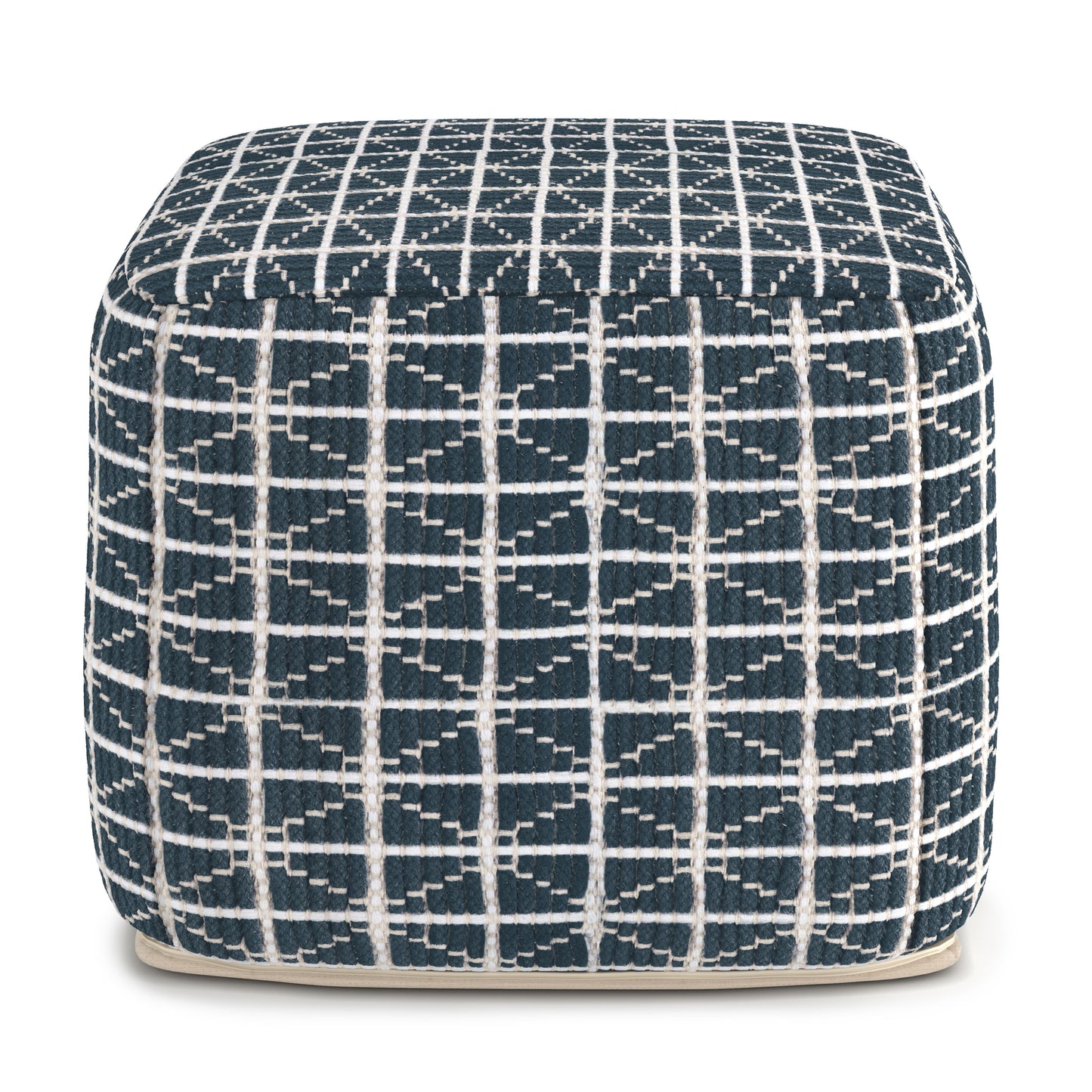 Noreen - Upholstered Square Pouf