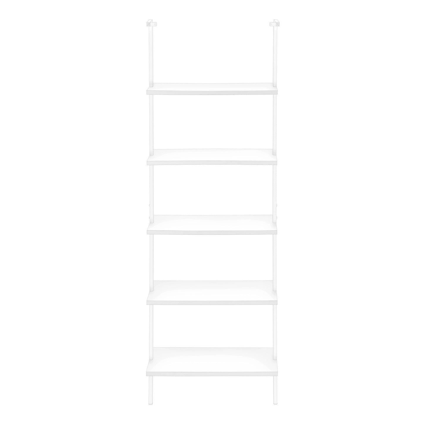 Etagere Bookcase Ladder 5 Tier For Office