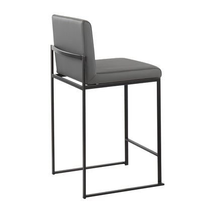 Fuji - Contemporary Modern Elegance, High Back Counter Stool