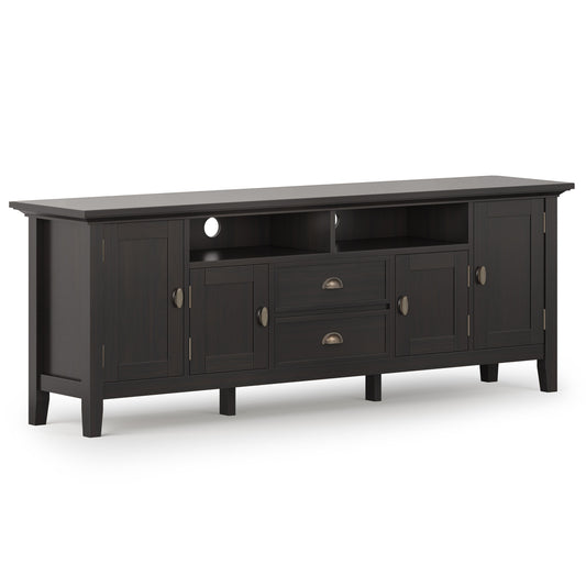 Redmond - TV Media Stand - Hickory Brown