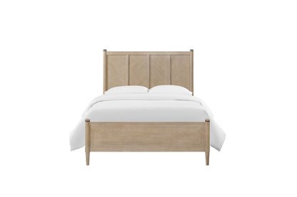 Transitional Style Lo-Post Bed