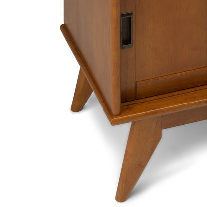 Draper - Handcrafted Mid Century Low TV Media Stand