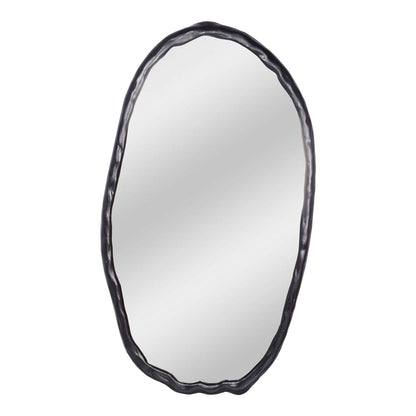 Foundry - Oval Mirror - Black