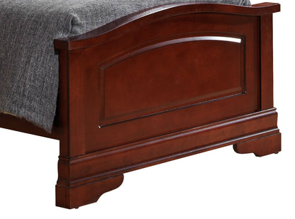 Panel Sleigh Bed Elegantly Crafted