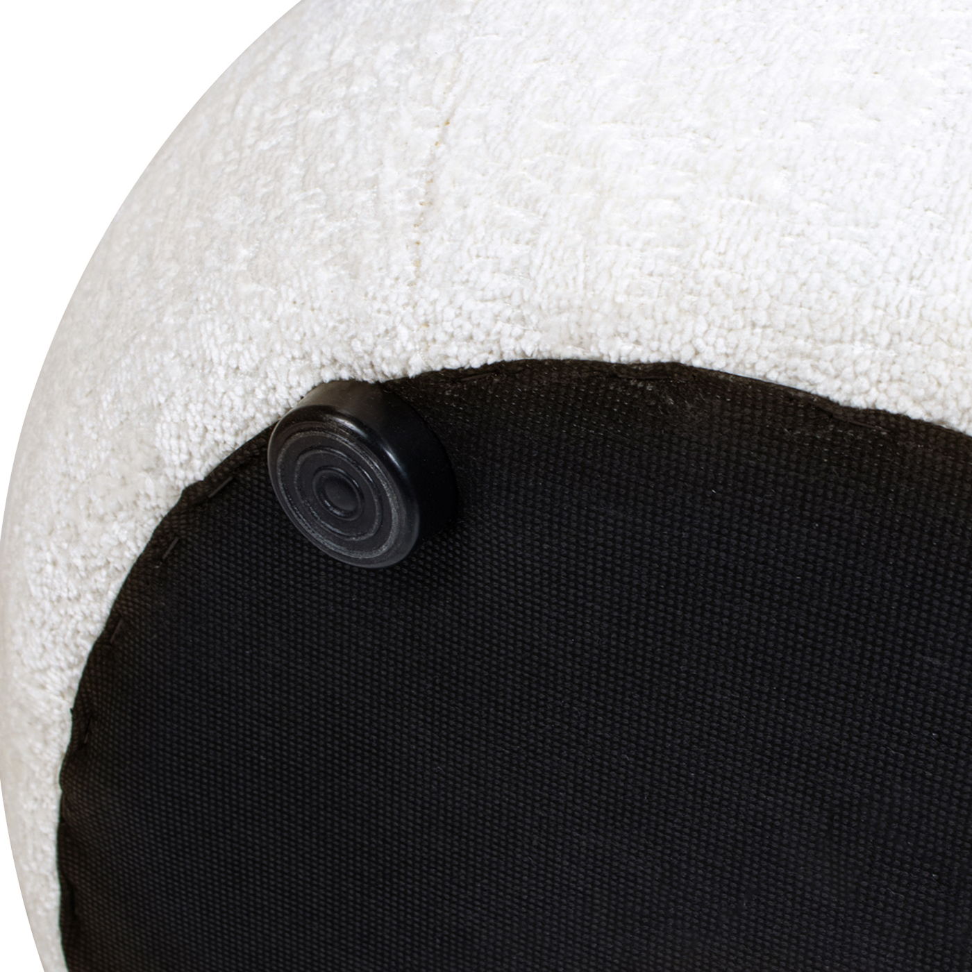 Nest - Low Round Upholstered Ottoman