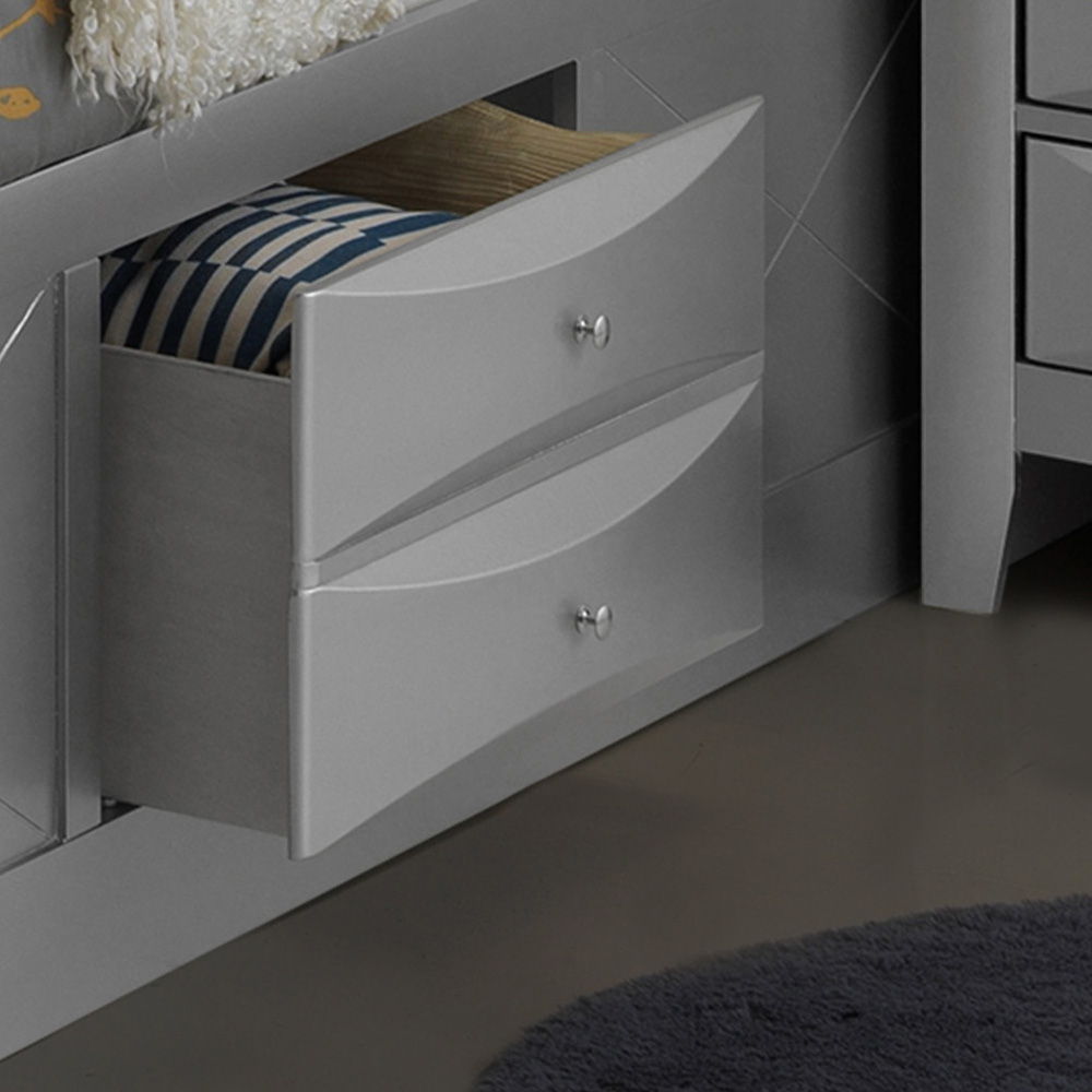 Marilla - Storage Bed With Bookcase Headboard