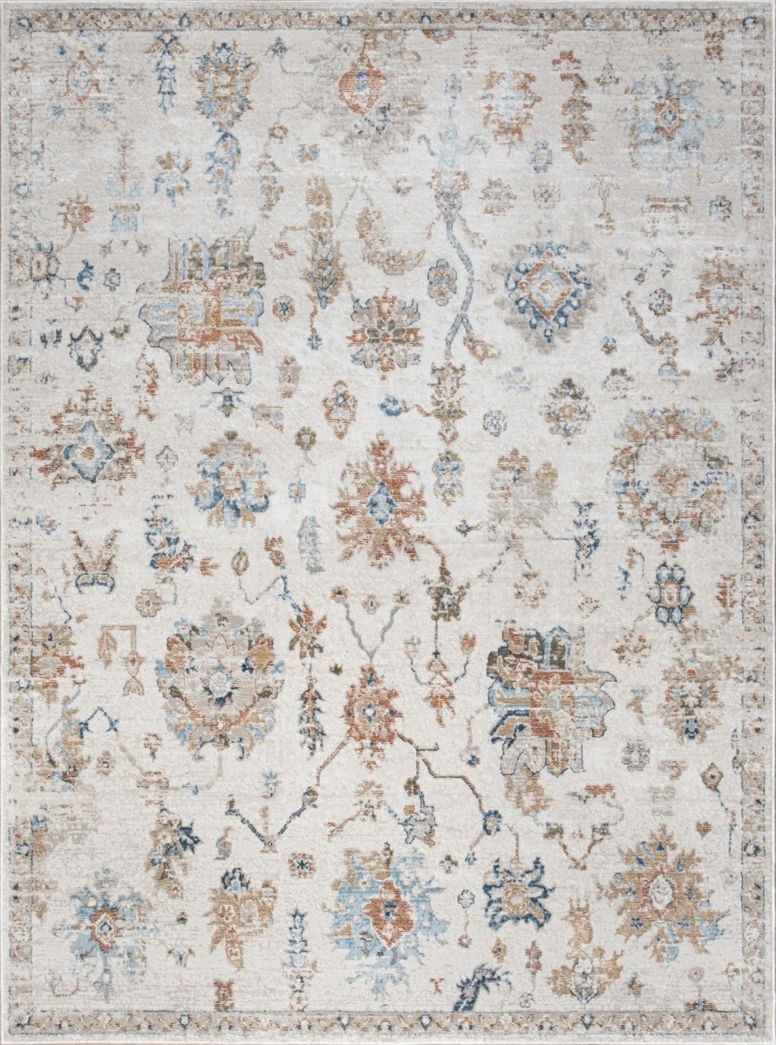 Noble - 5'3" X 7'3" Area Rug - Ivory