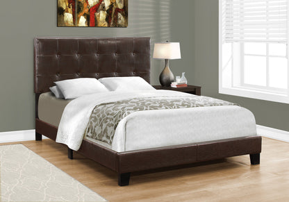 Bed, Upholstered, Frame Only, Transitional