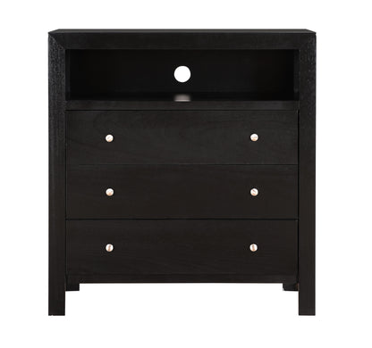 Elegant Transitional Media Chest