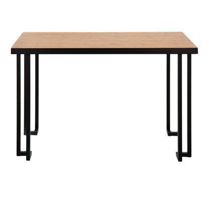 Roman - Industrial Desk - Black / Natural