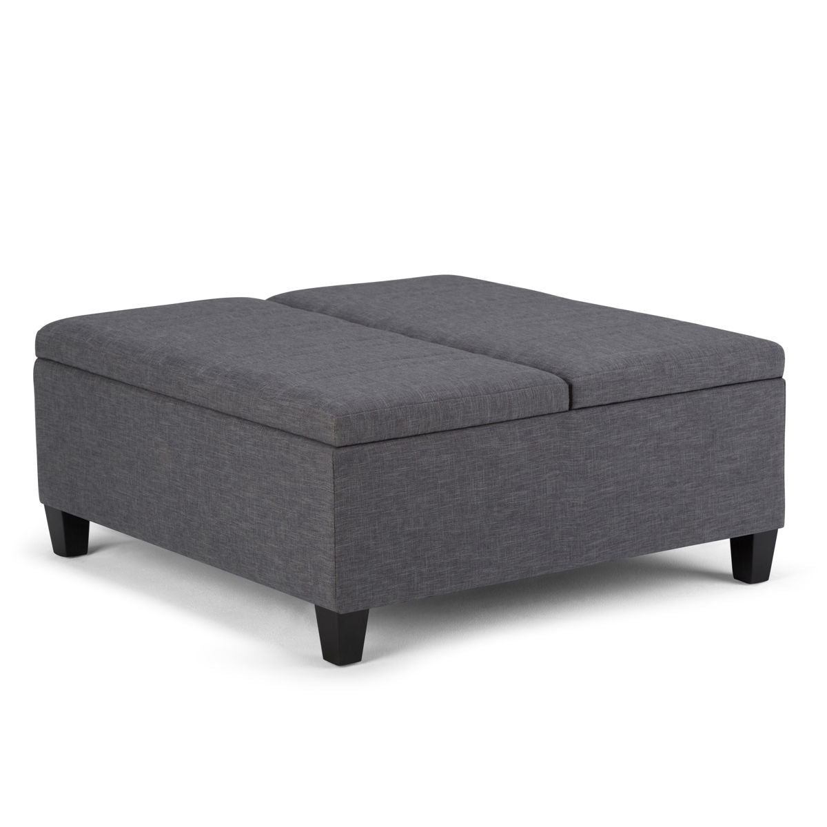 Ellis - Coffee Table Storage Ottoman Contemporary Design