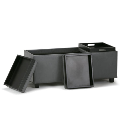 Avalon - Upholstered Storage Ottoman