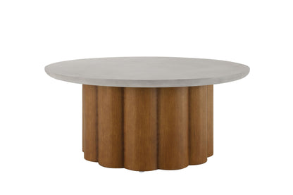 Evenlyn - Faux Concrete Top Table