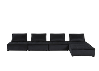 Anna - Soft Velvet Modular Sofa