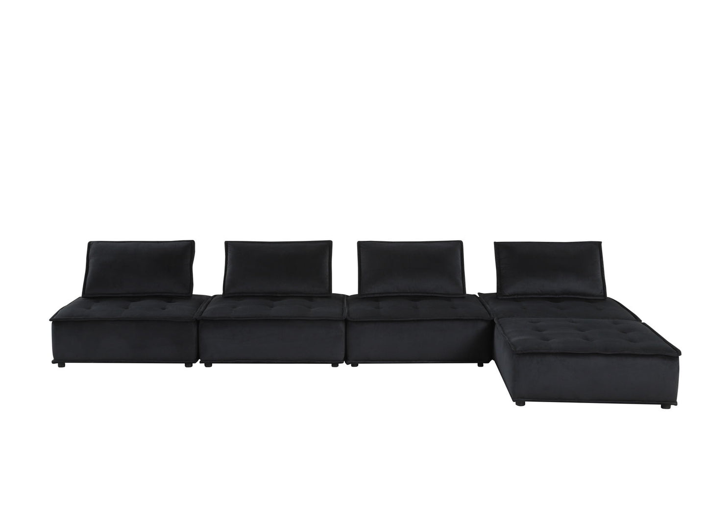 Anna - Stylish Sectional Sofa Ottoman