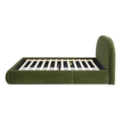 Archie Puffy Grounded - Upholstered Platform Bed