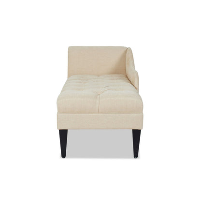 Harrison - Tufted Roll Arm Chaise Lounge