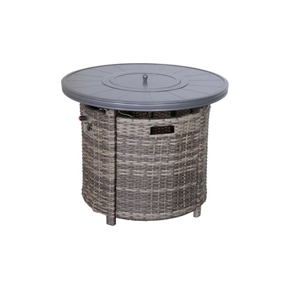 Outdoor Fire Pit Table With Lid