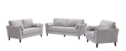 Damian - Woven Fabric Sofa Set