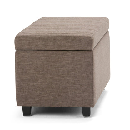 Darcy - Upholstered Storage Ottoman Bench