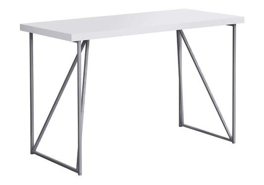 Computer Desk For Home Office Laptop, Contemporary & Modern - White