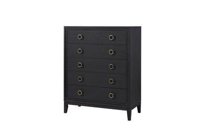 5 Drawer Chest Ample Storage - Peppercorn