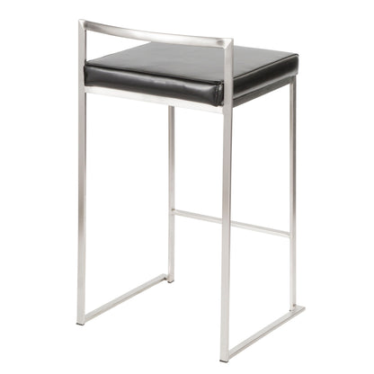 Fuji - Elegant Design Contemporary Stackable Counter Stool