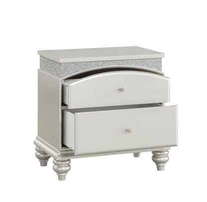 Maverick - Night Stand - Silver