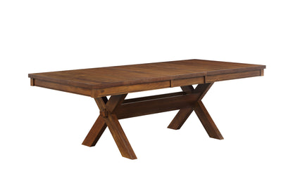 Apollo - Dining Table (With 1 Butterfly Leaf) - Walnut