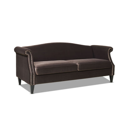 Elaine - Camel Back Small Space Sofa