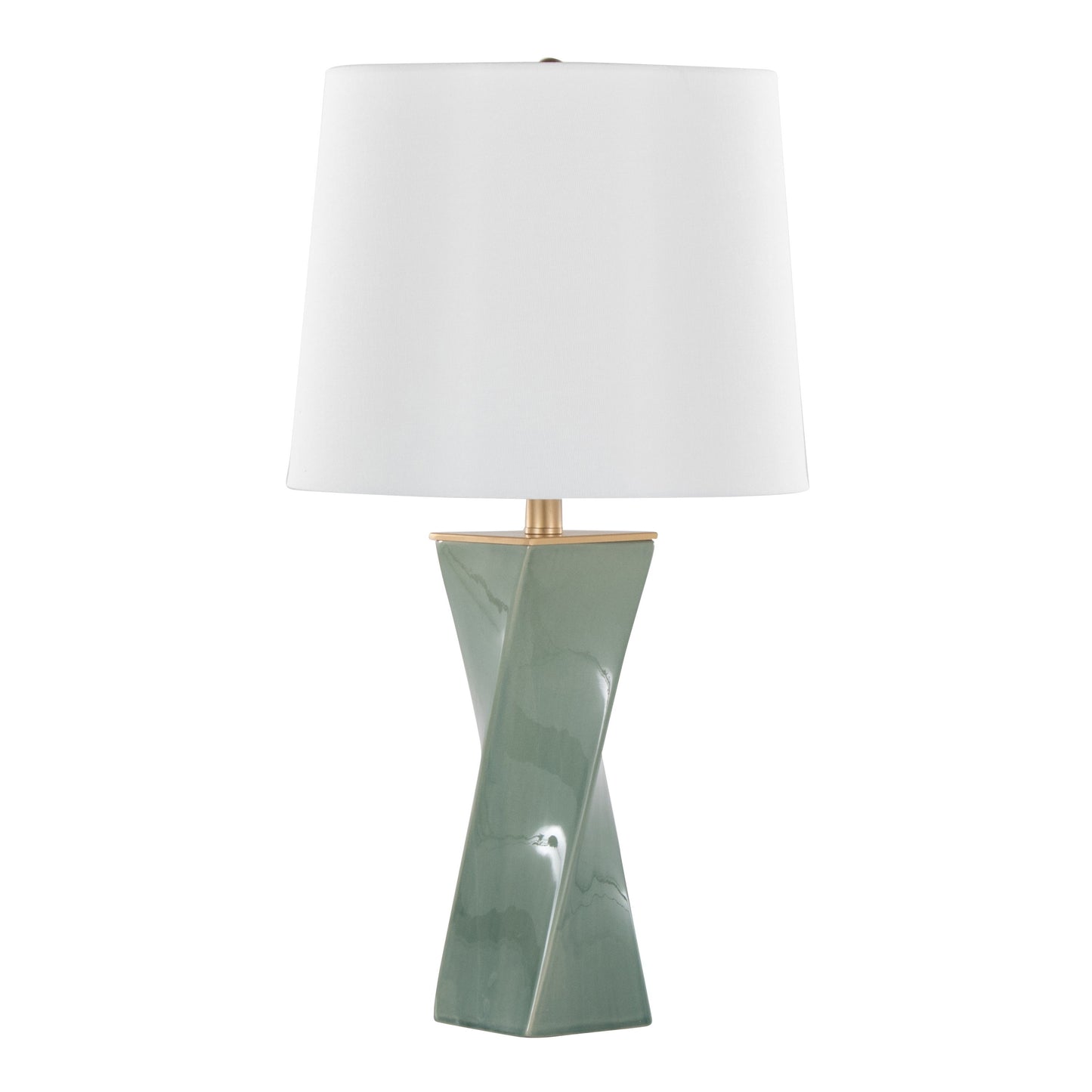 Curvo - Square Contemporary Table Lamp