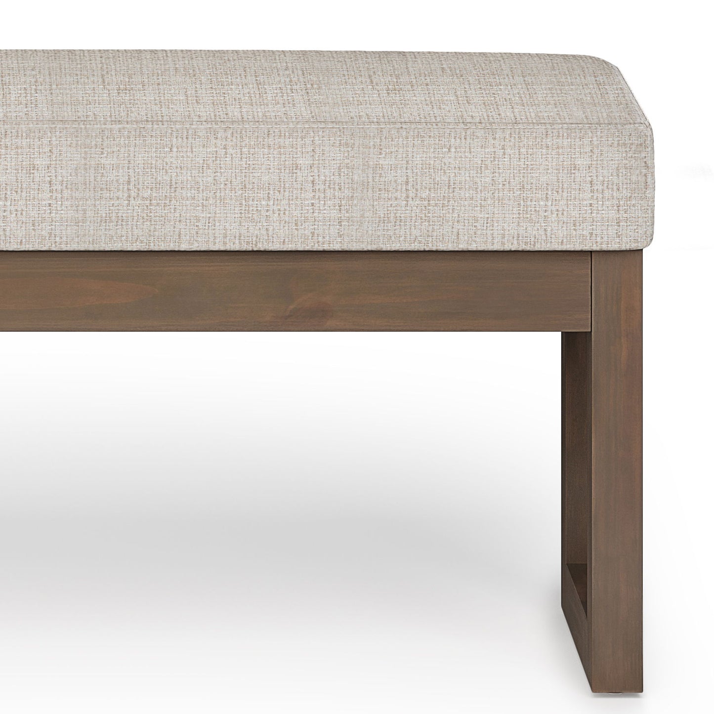 Milltown - Upholstered Ottoman Bench