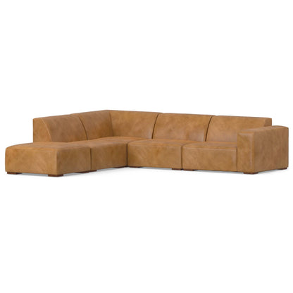 Rex - Handcrafted Sectional Sofa And Ottoman