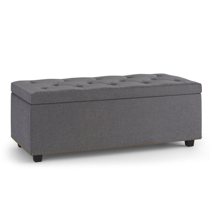 Hamilton - Upholstered Lift Top Rectangular Storage Ottoman