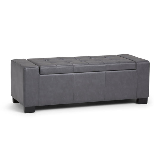 Laredo - Contemporary Large Storage Ottoman