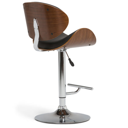 Marana - Multifunctional Handcrafted Bentwood Adjustable Swivel Bar Stool