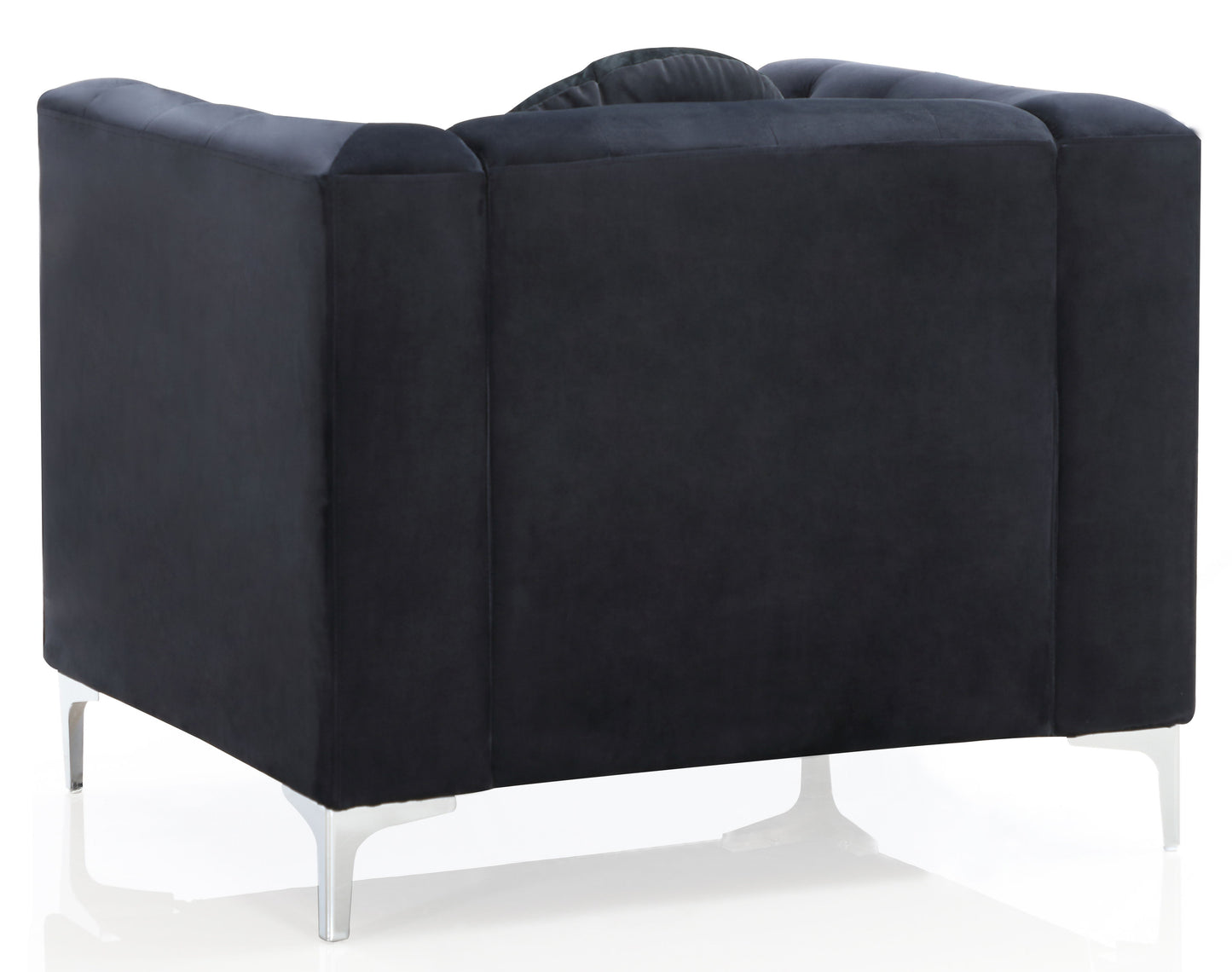 Contemporary Sloped Arm Chair